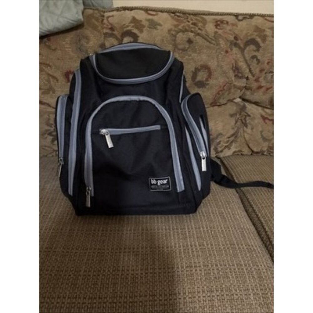 bb gear Seeking Adventure Babyboom Diaper Backpack Black